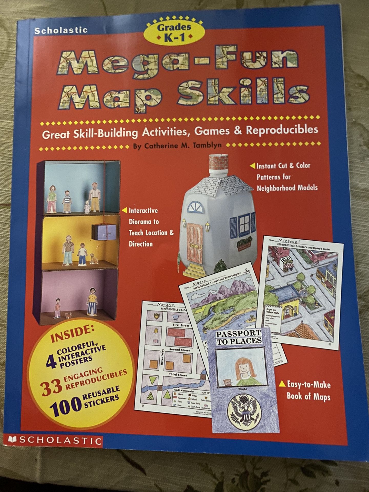 New Mega-Fun Map Skills Perfect For A Trip