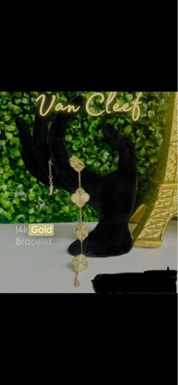 Vancleef  14 k Gold Bracelet