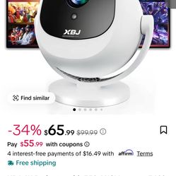 Projector With Remote 