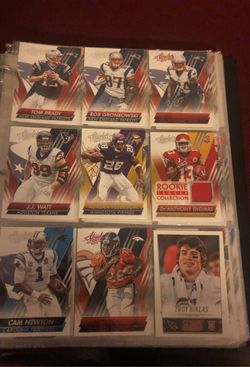 134 NFL football cards