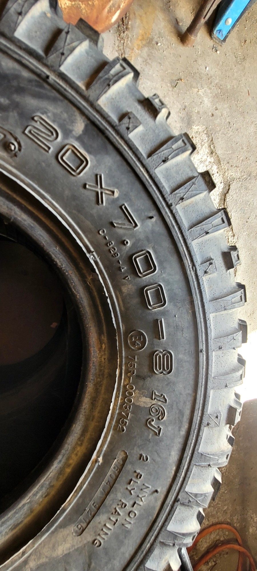 Suzuki LT80 LT-80 Tires (2)