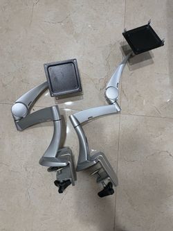 Two monitor stands/arms
