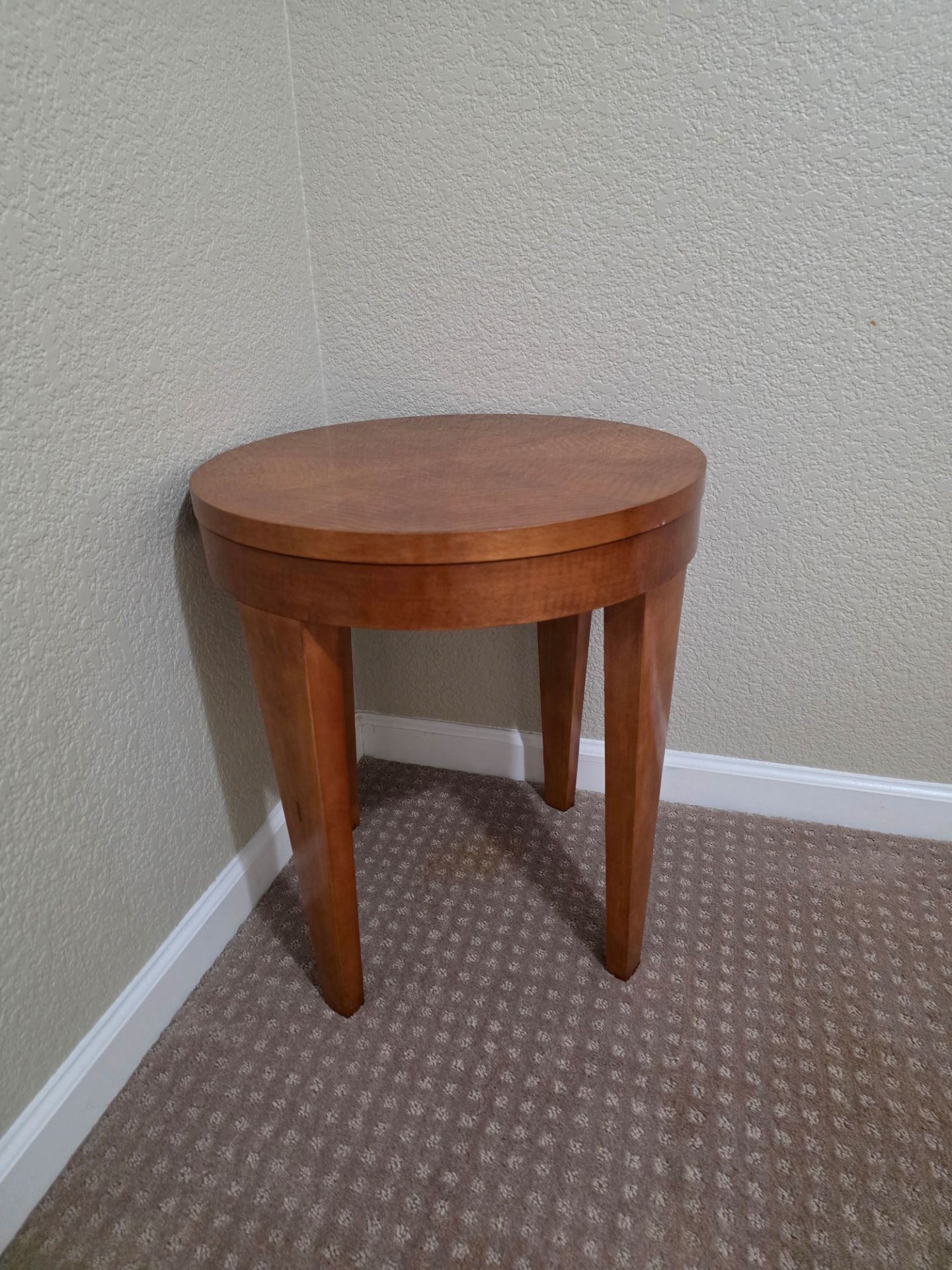 Wooden bed side side table
