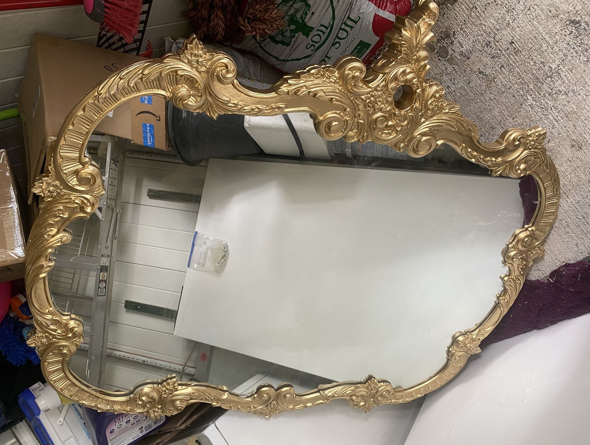 Beautiful vintage Wood mirror