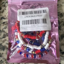 Coadipress 4th of July 6 Piece bracelet Set