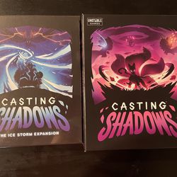 Board Game: Casting Shadows And Ice Storm Expansion