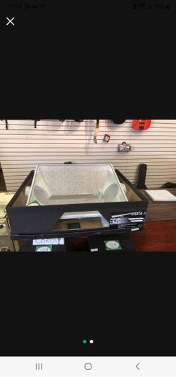 2 Sets Of Grow Lights  Hood In Box With Screens 