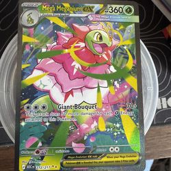 MEGA MEGANIUM EX ASC EN 272/217 ASCENDED HEROES