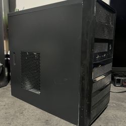Black ATX Computer Case with EVGA 450W BT Power Supply