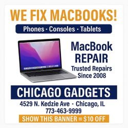 MacBook Repair – Screen, Battery, Power Issues (Warranty Included)