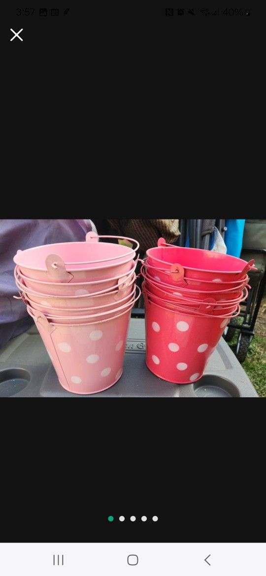 Pink Buckets