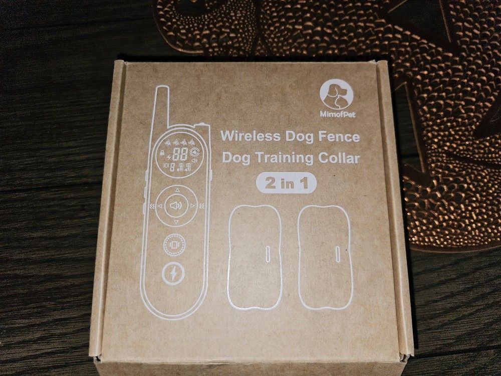 2 Dog Training Collars With Remote