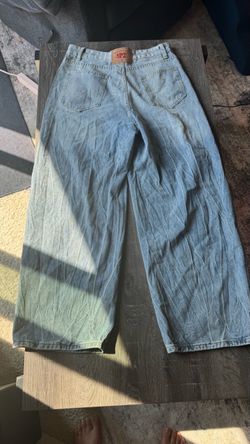 SP2 Light Wash Wide Leg Jeans
