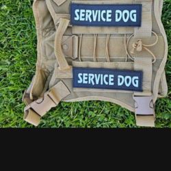 Heavy Duty Service Dog Tactical Harness All Size 