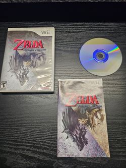 Zelda twilight princess Nintendo wii