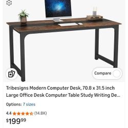 Desk Table Post In AMAZON FOR 199 ..ASKING FOR 150 OBO
