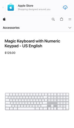 Magic Keyboard with Numeric Keypad - US English