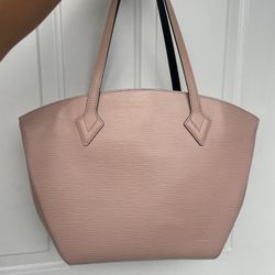 Authentic Louis Vuitton Epi Saint Jacques Pink Handbag