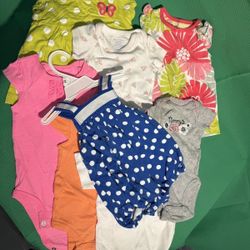 kids clothes lot newborn-3 Month Girl