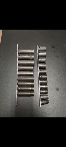 Snap On tools 1/2 drive SAE impact socket set