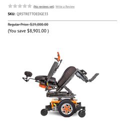 2023 Quantum Stretto 3.0 Rehab Chair