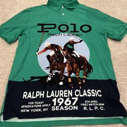 Polo Ralph Lauren green shirt