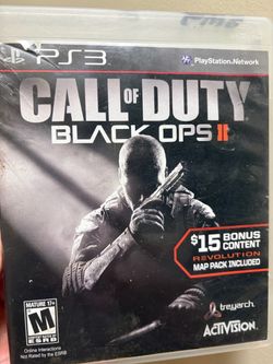 PS3 Call of duty Black Ops 3 video game for playstation 3 console multiplayer