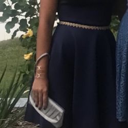 Beautiful Blue Homecoming Dress Size S