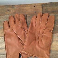 Abercrombie Fitch leather gloves Men Medium Men 