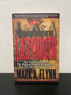 Forbidden Secrets Of The Labyrinth Book Mark Flynn Paperback America Conspiracy