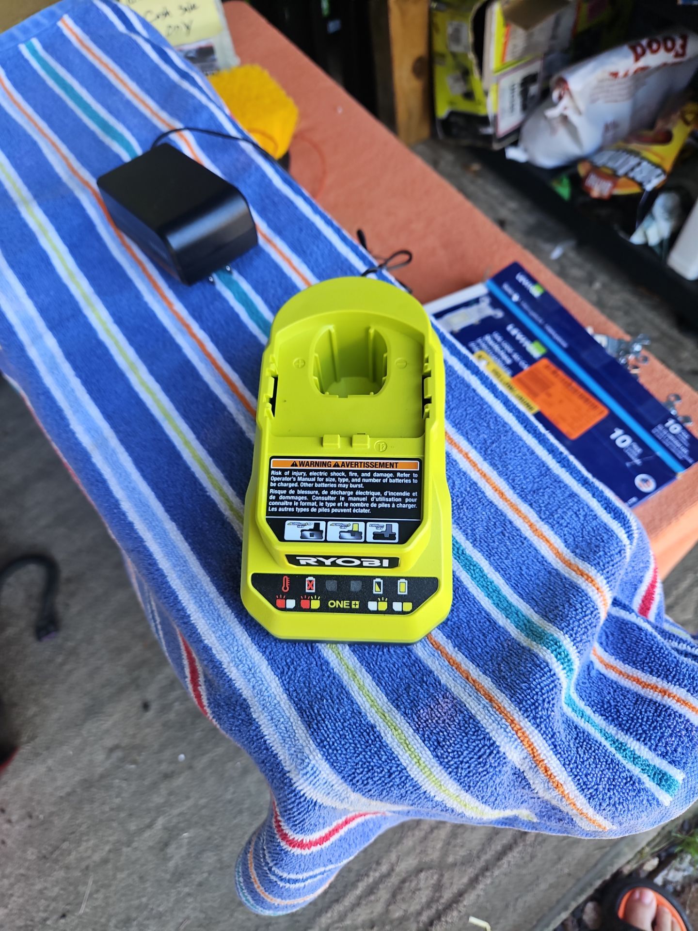 Ryobi 18v charger