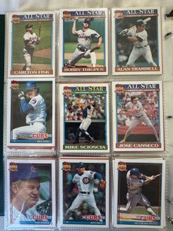 Baseball cards tops