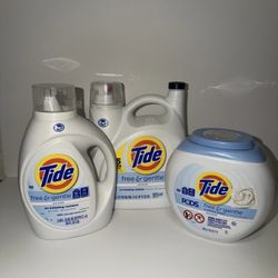 Tide Free & Gentle Bundle