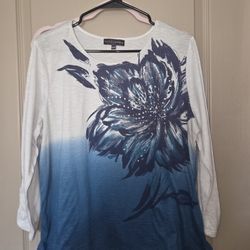 Women's 2 Tone Color Shirt