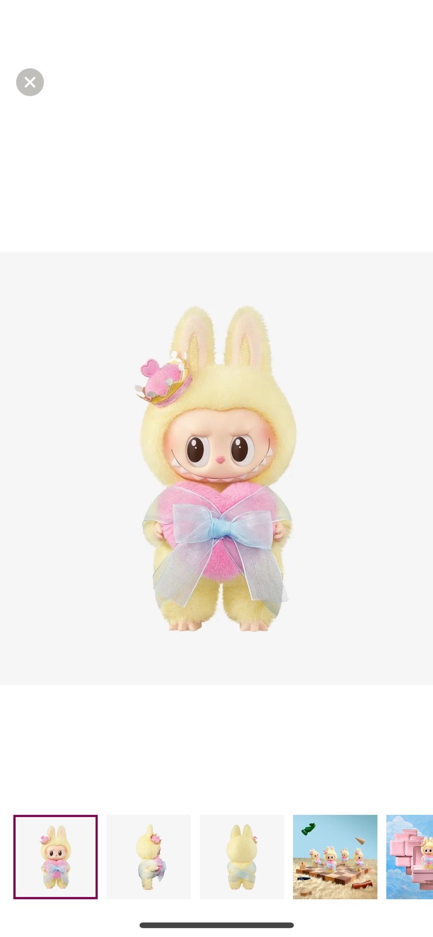 New LABUBU THE MONSTERS Let's Checkmate Series-Vinyl Plush Doll