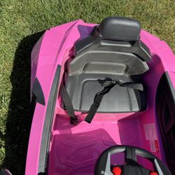 Motorized Toy Car With Remote And Charger