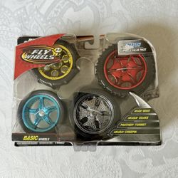 Road Champs - Fly Wheels 2.0 - Stealth 4 Wheels Value Pack. New. Factory sealed. Designed for use with Road Champs Fly Wheels launchers (launcher sold