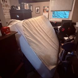 FREE, Come Get It! Queen Boxspring And Mattress, Very Good Shape. Must Pick Up