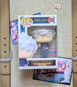 Satoru Gojo (2023 Wondrous Convention) Jujutsu Kaisen Funko Pop - Great Condition