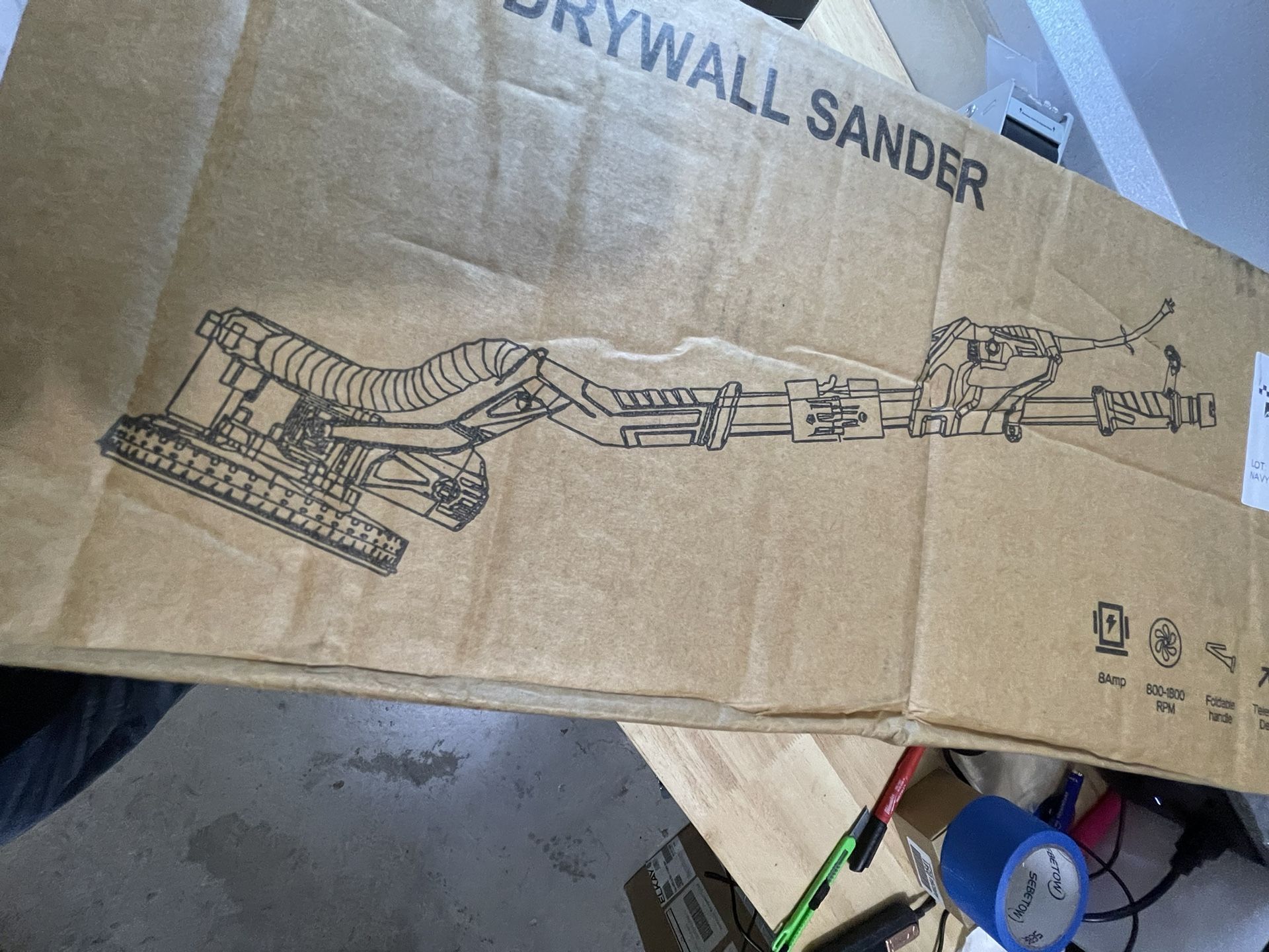 New drywall sander