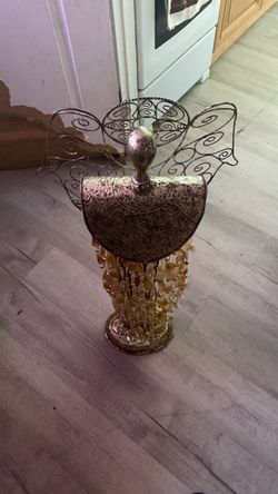Decorative Metal Wire Angel Figurine