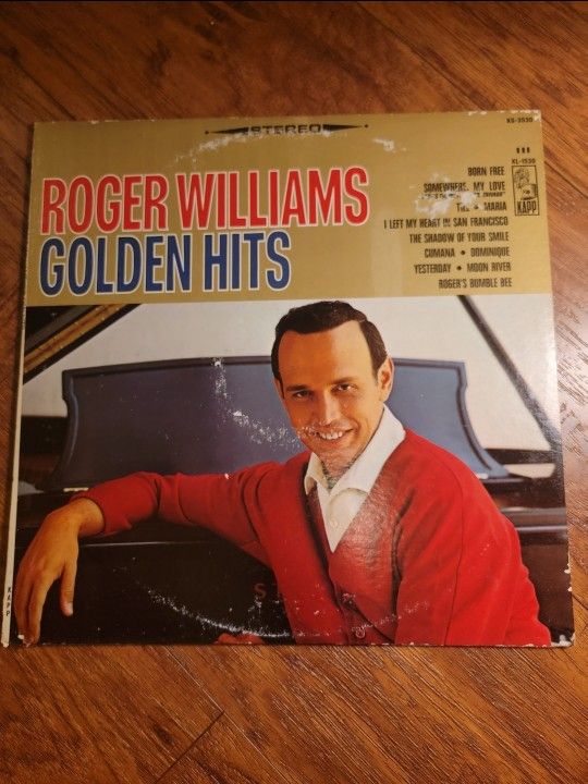 Roger Williams Golden Hits Viynl