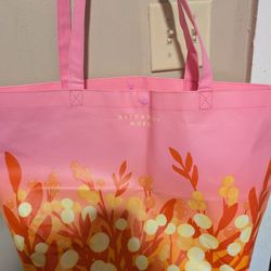 Bath & Body Works MOTHER'S DAY 2021 Reusable TOTE (Bag Only) PRETTY PINK DESIGN
