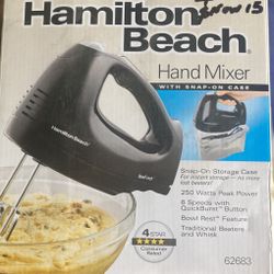Hamilton Beach Hand Mixer 