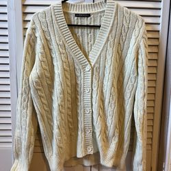 Brandy Melville Cream Cardigan