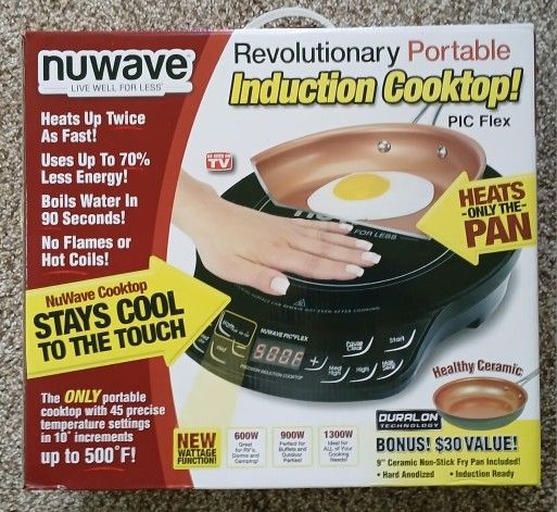 Nuwave Induction Cooktop & Pan Set