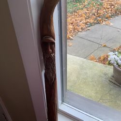 Hand carved Walking Stick 
