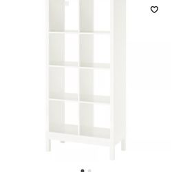 White Shelving Unit
