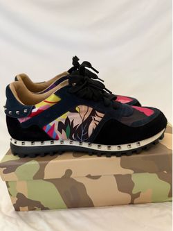 Valentino Garavani Rockrunner Sneakers- Multicolor