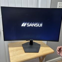 SANSUI Curve Monitor 27” 160 HZ for gaming